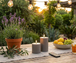 2-PACK Oplaadbare LED Kaarsen - Waterdicht Dus Geschikt Voor Buiten En Binnen!