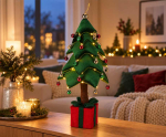 Opvouwbare Kerstboom met LED 70 cm