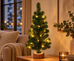 Kerstboom op Voet 60 cm met LED Verlichting