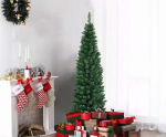 Kunstkerstboom 180 cm - Ideaal Voor Kleinere Ruimtes Door Slank Profiel!