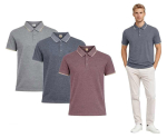 Mario Russo Poloshirt Alessio met Knoopsluiting