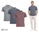 Mario Russo Poloshirt Alessio met Knoopsluiting