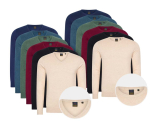 Mario Russo Pullover met Ronde of V-Hals