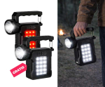 Nood- En Campinglamp Met USB-C En Zonnepaneel