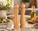 Peper- en Zoutmolen Set 2 Stuks Hout 25 cm
