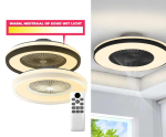Plafondventilator met LED-lamp 50 cm