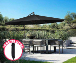 XXL Zweefparasol 3 Meter SEVVA® - Inclusief GRATIS Hoes t.w.v. €19,95!
