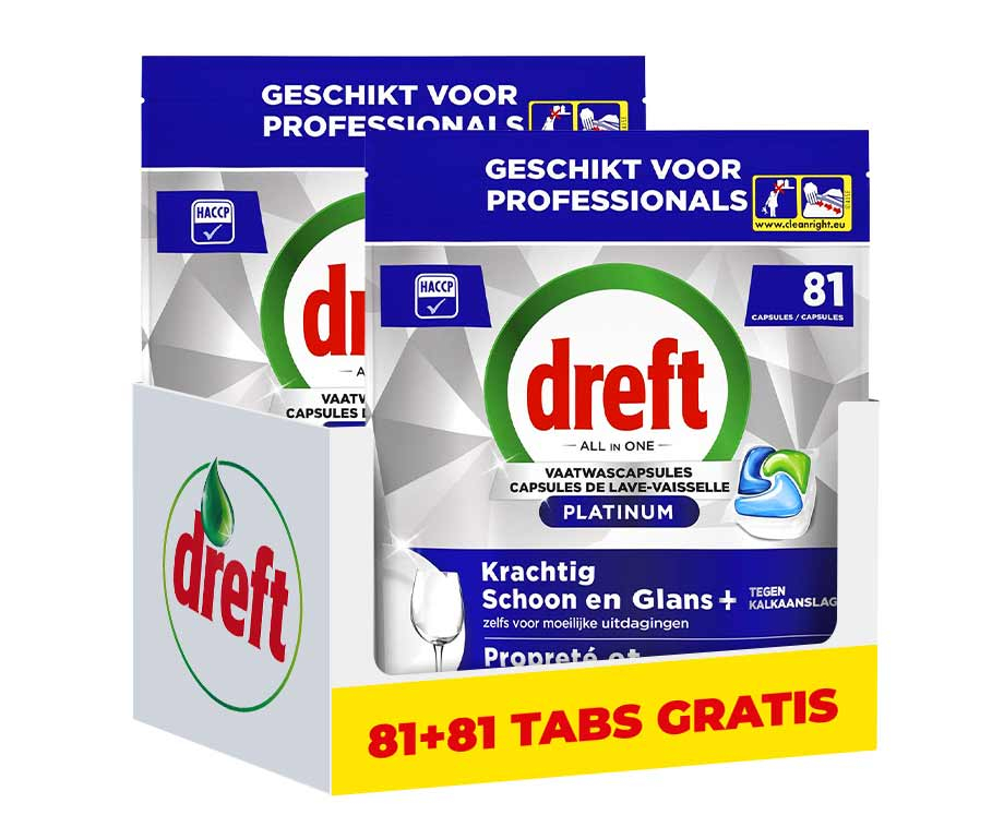Dreft Vaatwastabs Platinum All-In-One