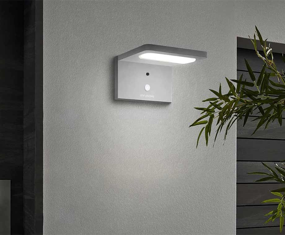 Wandlamp op Zonne-Energie met Bewegingssensor
