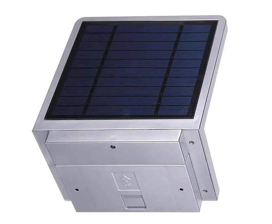 Wandlamp op Zonne-Energie met Bewegingssensor