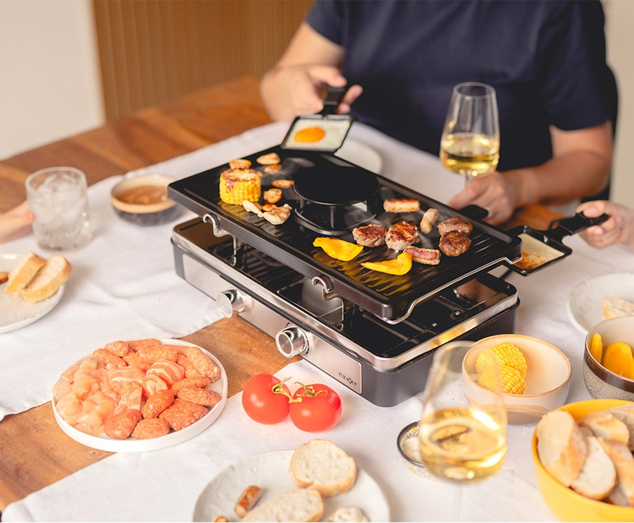 Rookvrij Gourmetstel Met Afzuiging