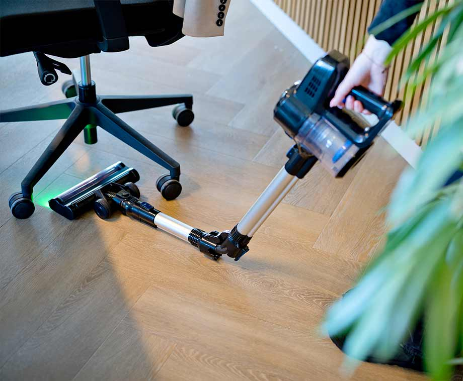Steelstofzuiger Draadloos 2-in-1 met Flexibele Stang