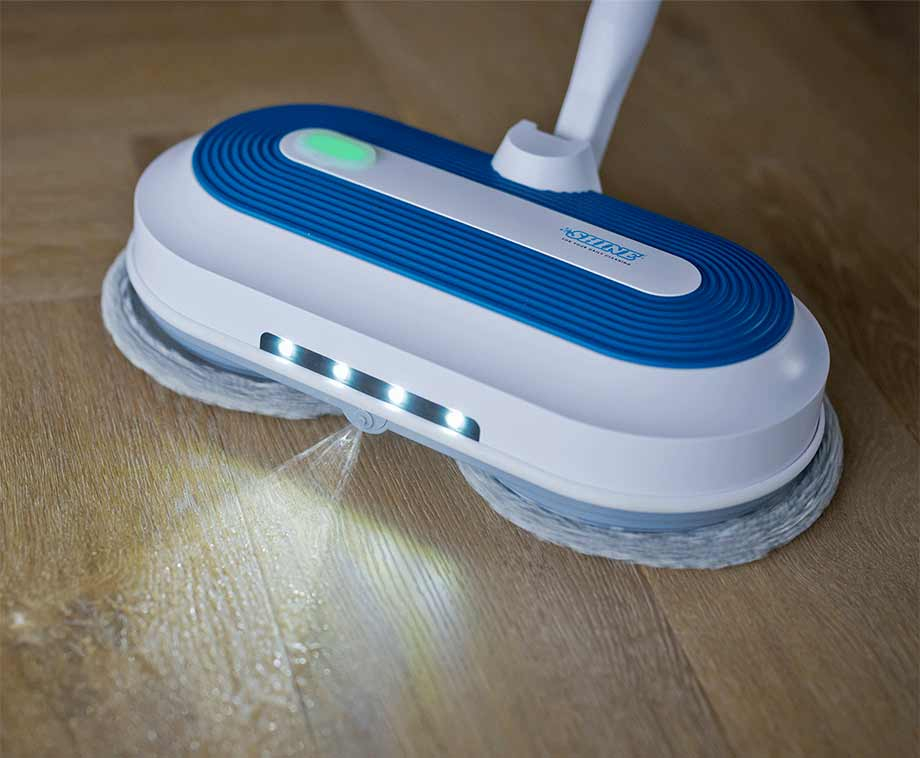 Elektrische Roterende Dweil met Sprayfunctie en LED