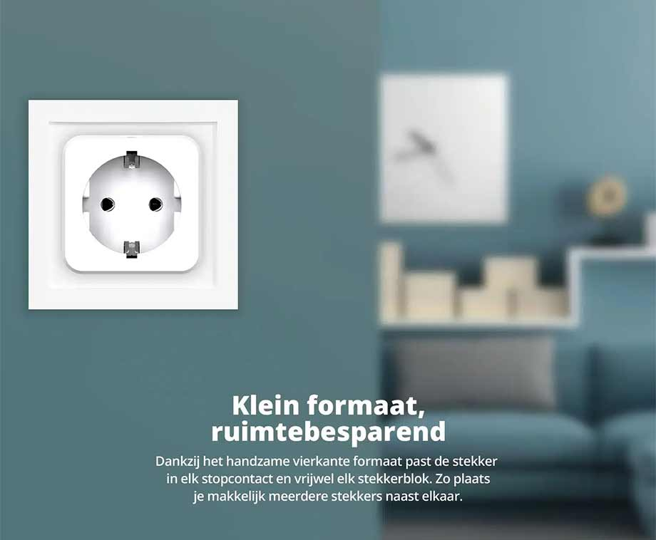 Slimme Stekkers Met Bediening Op Afstand En Energiemeter