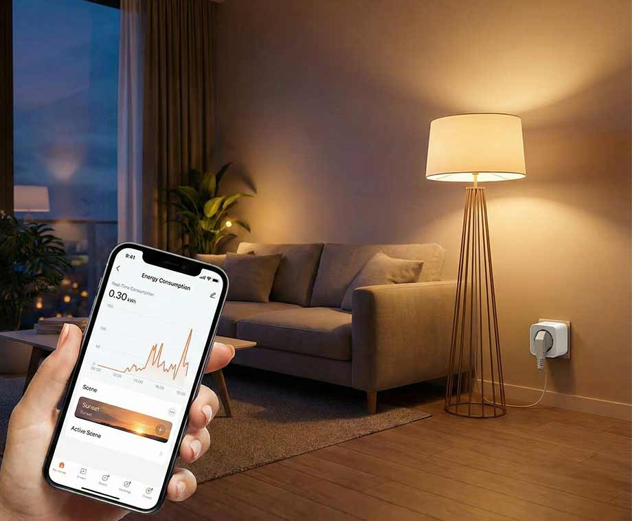Slimme Stekkers Met Bediening Op Afstand En Energiemeter