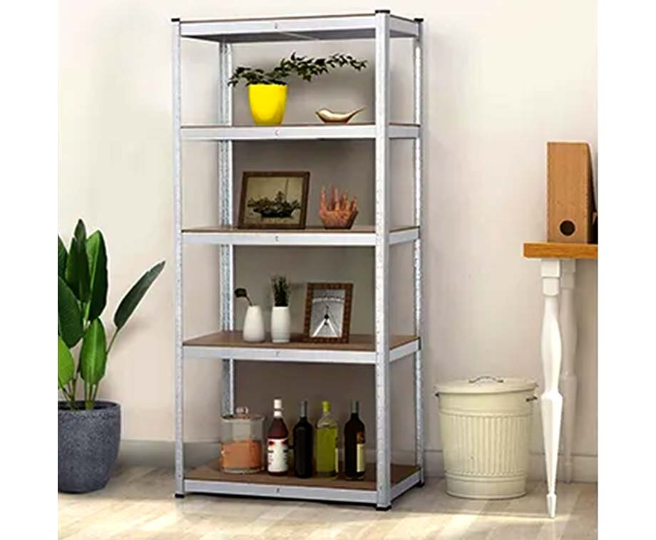Stellingkast 5 Planken Metalen Frame