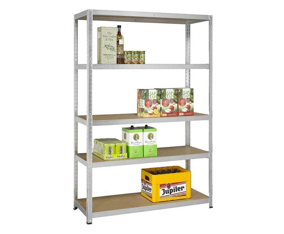 Stellingkast XL 120x40x180 cm met 5 Planken