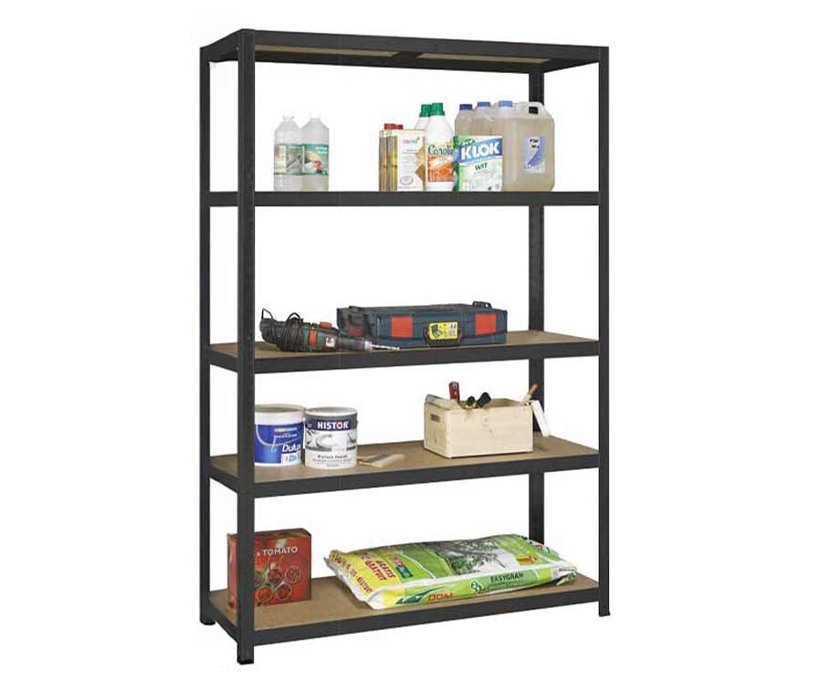 Stellingkast XL 120x40x180 cm met 5 Planken
