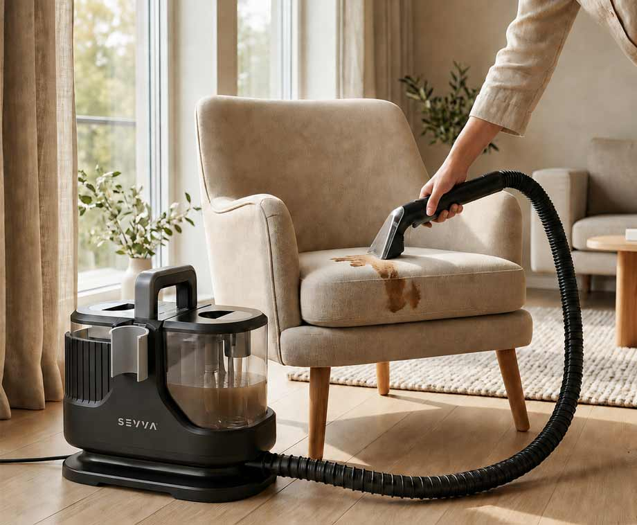 Vlekkenreiniger Pro Met Stoom en Warm Water
