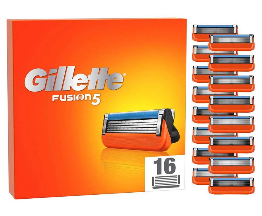 16-Pack Originele Gillette Fusion5 Scheermesjes - Nergens Goedkoper! ...