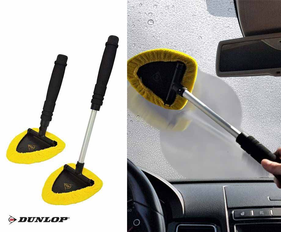 Dunlop Auto Raamreiniger Met Lange Steel