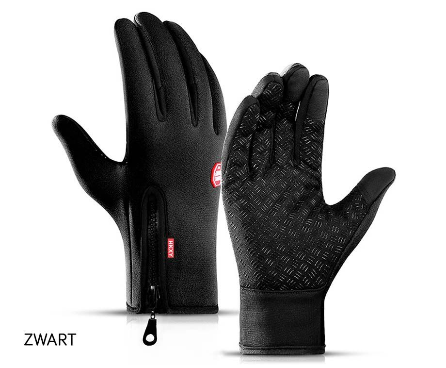 Touchscreen Gloves-Zwart-M