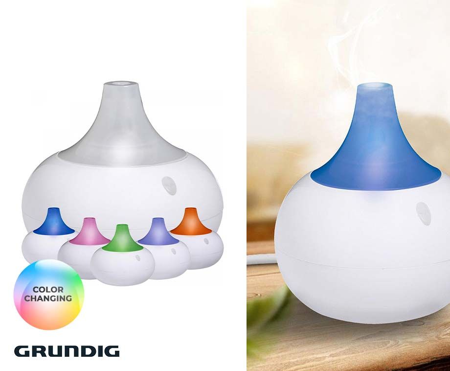 XXL Grundig Premium Aroma Diffuser - Met RGB Sfeerverlichting! ...