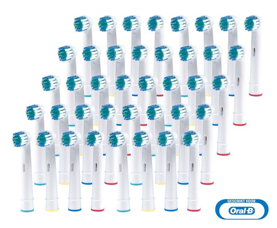 MEGA PACK: 32x Opzetborstels geschikt voor Oral-B! ...