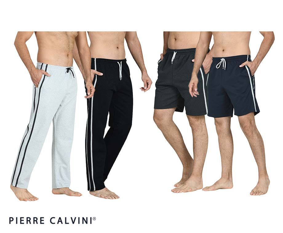 2-Pack Pierre Calvini Loungewear Kort Of Lang - In 2 Kleuren! ...