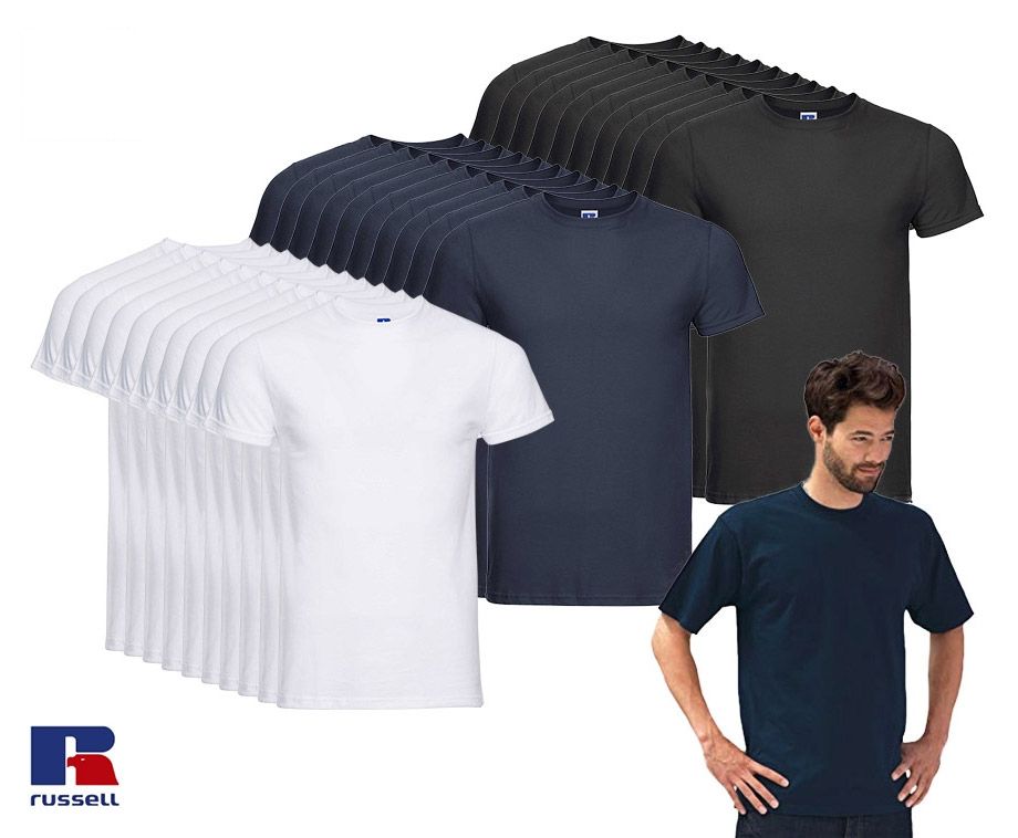 10-Pack Russell T-Shirts - Voorraadje Voor Een Extreem Scherpe Prijs! ...