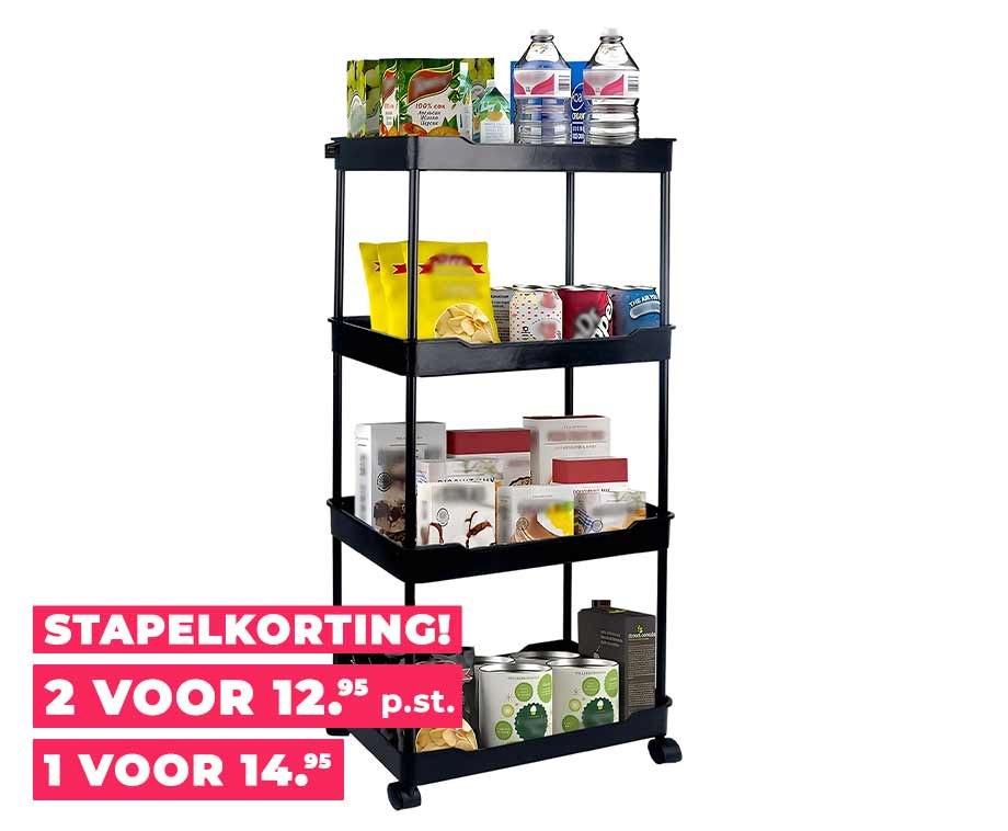 Houten DISPLAY 5laags met inkeping | Tanteplank