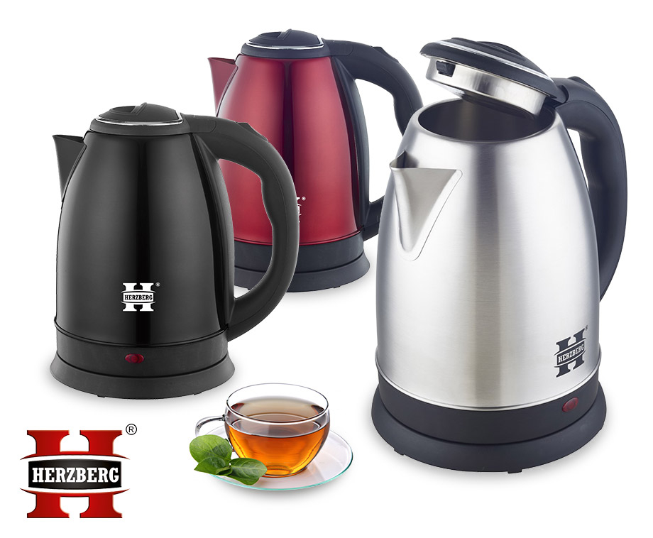 Herzberg 1,8 Liter RVS Waterkoker Aanbieding ⏰ VoordeelVan