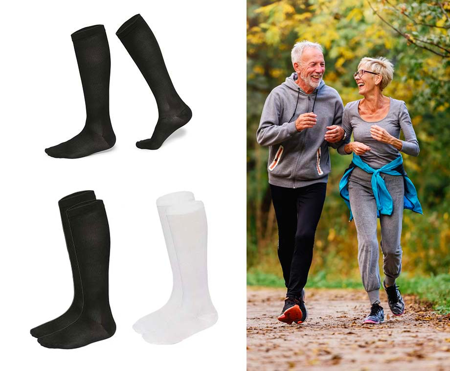 Compressiekousen Premium Sport Athletic - 2 Paar Unisex – Keuze Koop