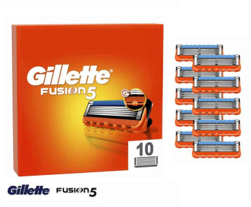 Gillette Fusion5 Scheermesjes 10-Pack - Voordelig Scheren!