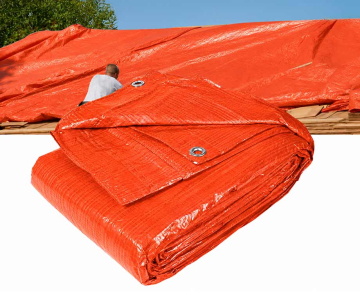 Dekzeil 3 x 4 Meter Oranje - Vandaag 1+1 GRATIS!