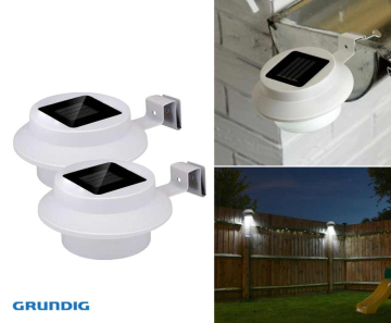 Dakgootlamp Solar - Vandaag 1+1 GRATIS!