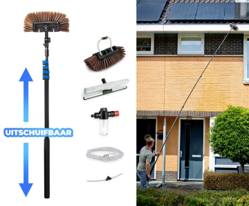 Telescopische Wasborstel 6,5 Meter Deluxe