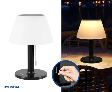 Draadloze Tafellamp Oplaadbaar Met Zonne-Energie En Kabel - Vandaag 1+1 GRATIS!