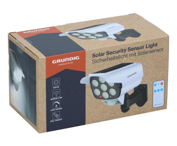 Dummy Solar Beveiligingslamp Met Bewegingssensor - Geeft Licht Bij Beweging!