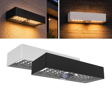 FlinQ Solar Brick Buitenlamp Met Sensor - Vandaag 1+1 GRATIS!