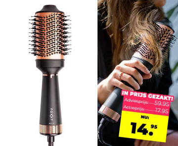 Föhnborstel met Slag en Volume 1200W