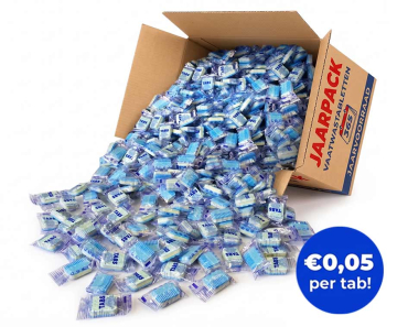 MEGAPACK Vaatwastabs 365 Of 500 Tabs - Voordelig Schone Vaat!
