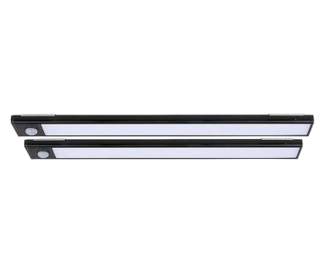 LED Lichtbalk Met Bewegingssensor Zwart - Vandaag 1+1 GRATIS!