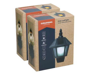 Solar Lamp Klassiek Met Vlameffect - Vandaag 1+1 GRATIS!