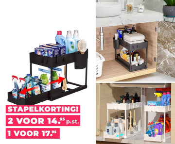 Uitschuifbare Organizer - Meer Handige Ruimte In Kastjes!