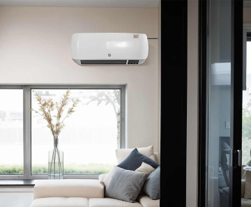 Wandkachel Keramisch 2-in-1 met Ventilator 2000W Wit