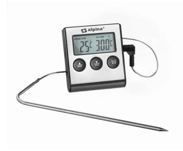 Thermometer Met Timer – Voor Perfect Gegaarde Gerechten!
