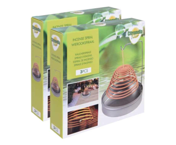 Anti-Muggen Wierook Spiraal Citronella - Vandaag 1+1 GRATIS!