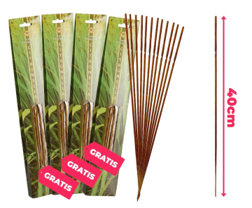 XL Citronella Wierookstokjes 40cm Tegen Insecten - Vandaag 15+45 GRATIS!