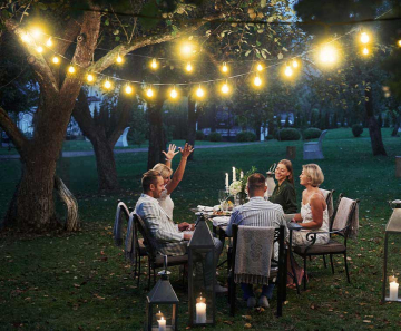 Grundig Solar Lichtsnoer Met 50 LED-lampjes